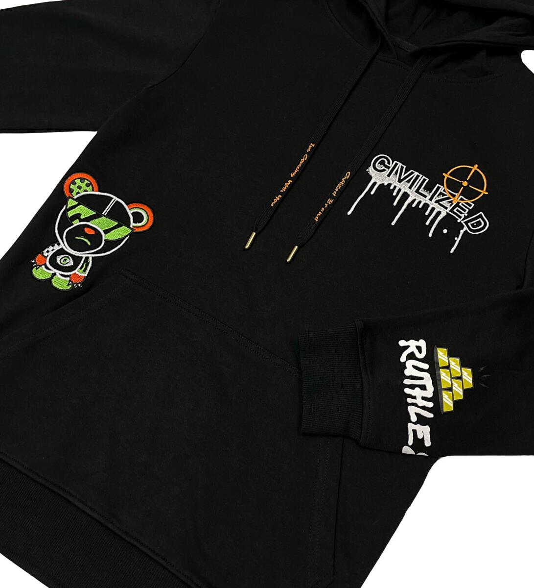 Civilized Bear Pullover Set