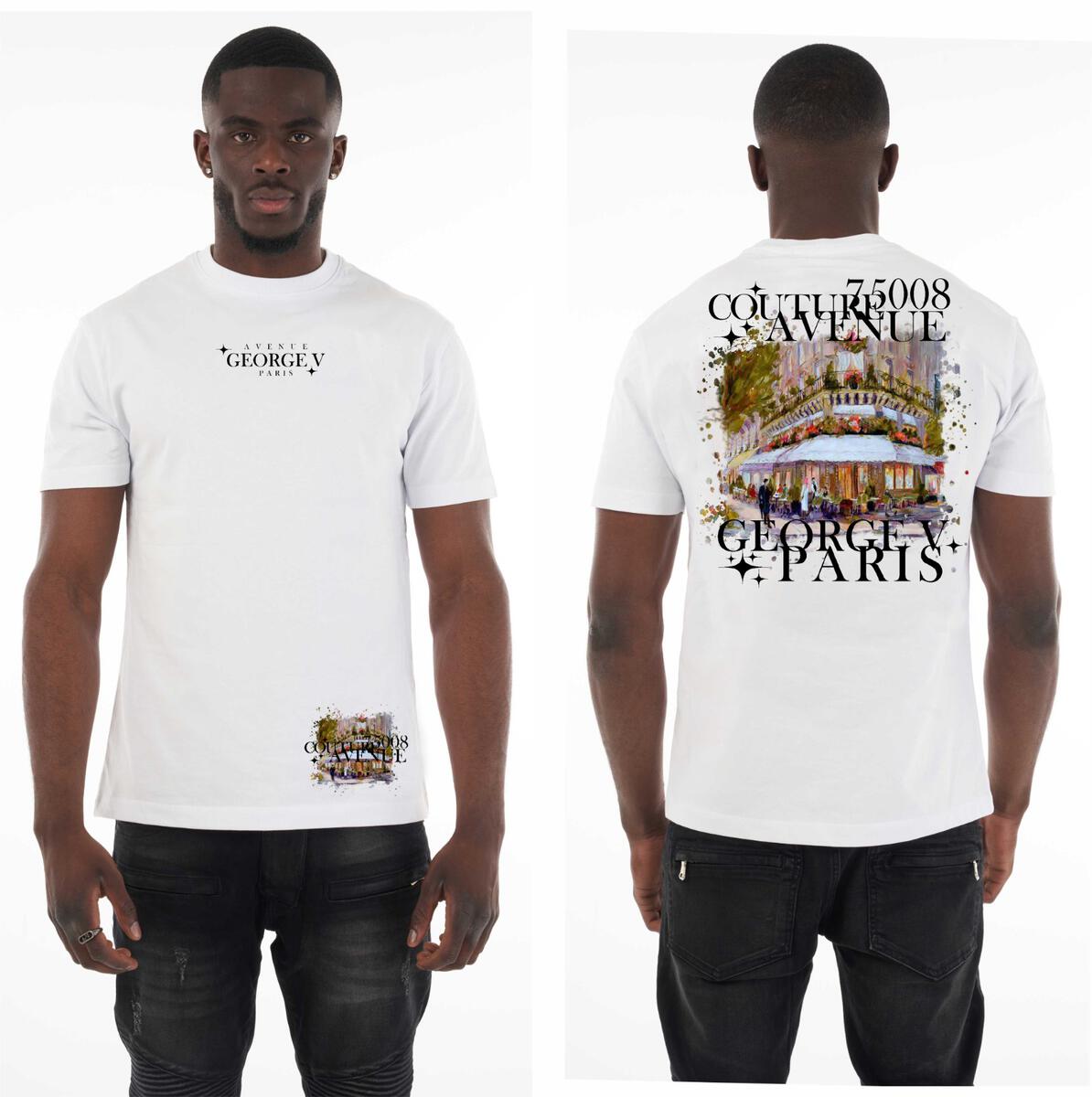 George V White T-Shirt