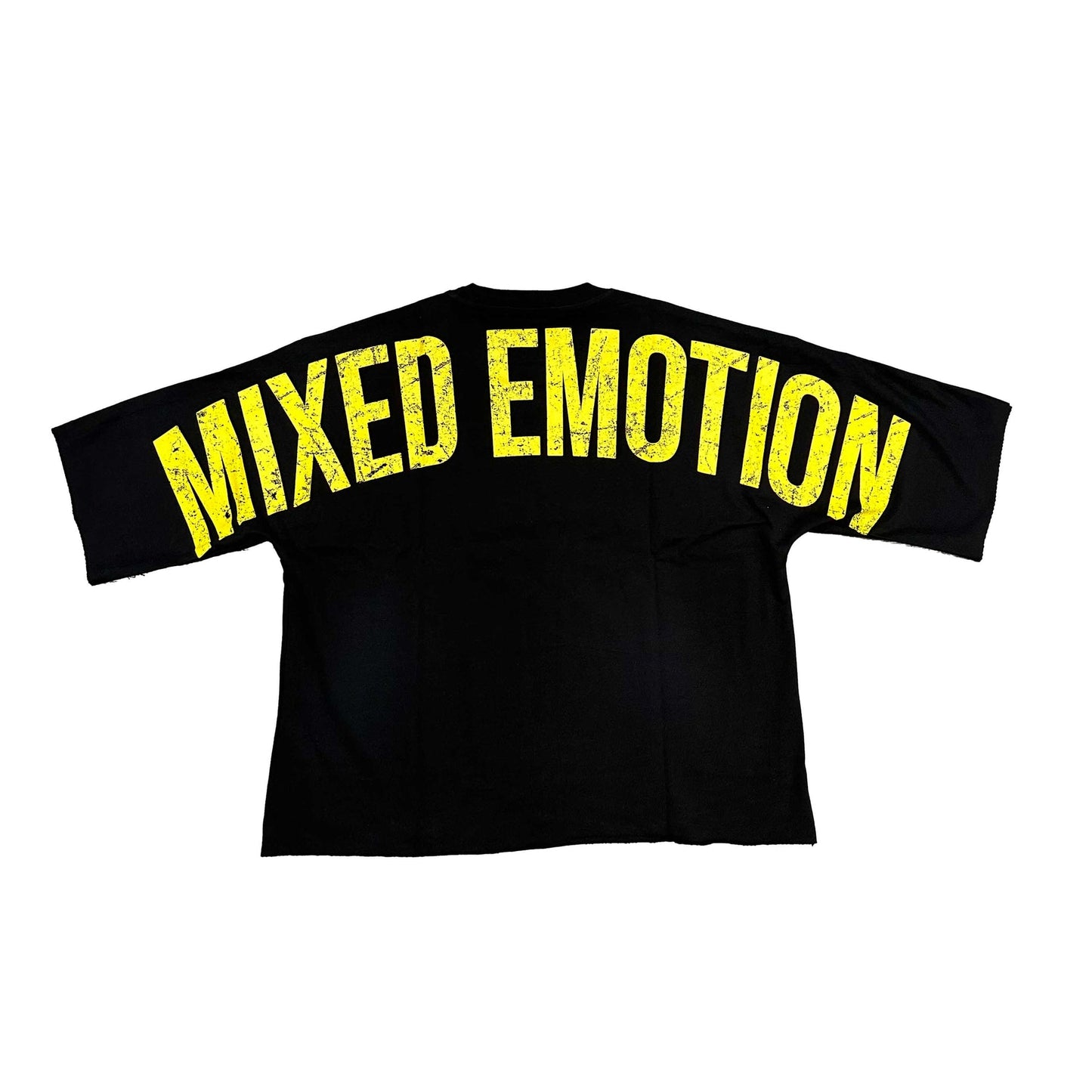 Emotion trapped cropped shirt