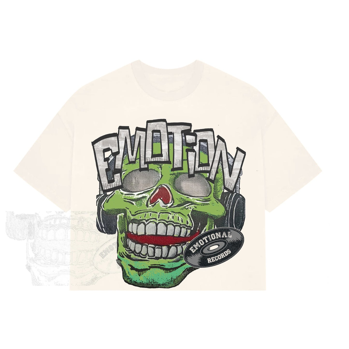 Emotion cream monster shirt