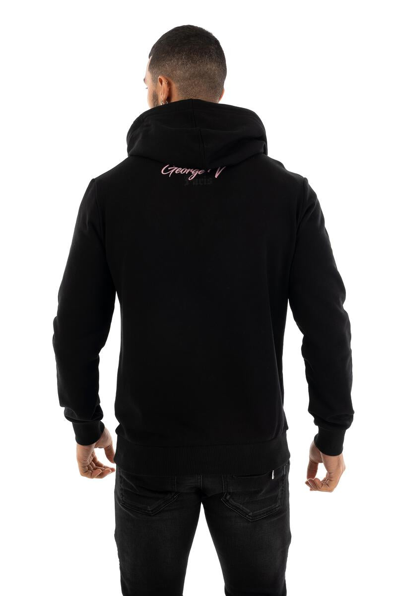 George V Black/Pink Hoodie