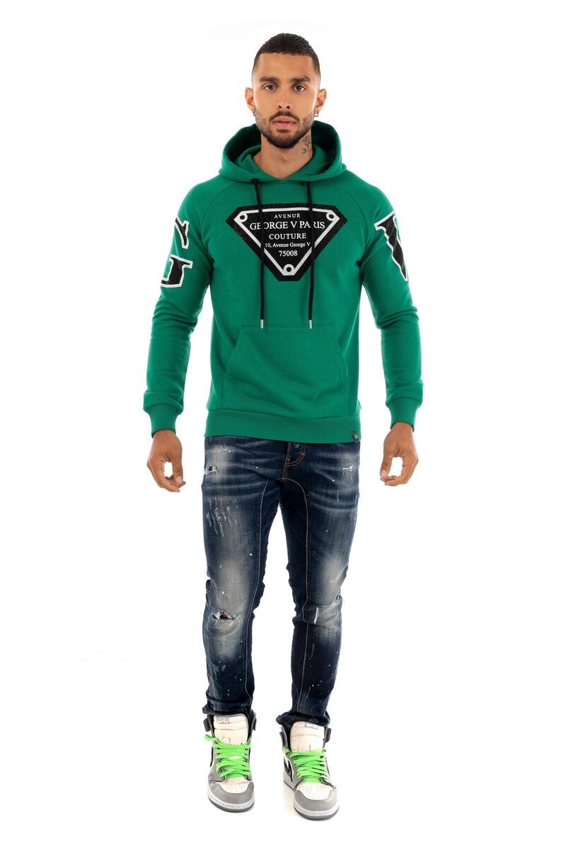 George V Green Hoodie