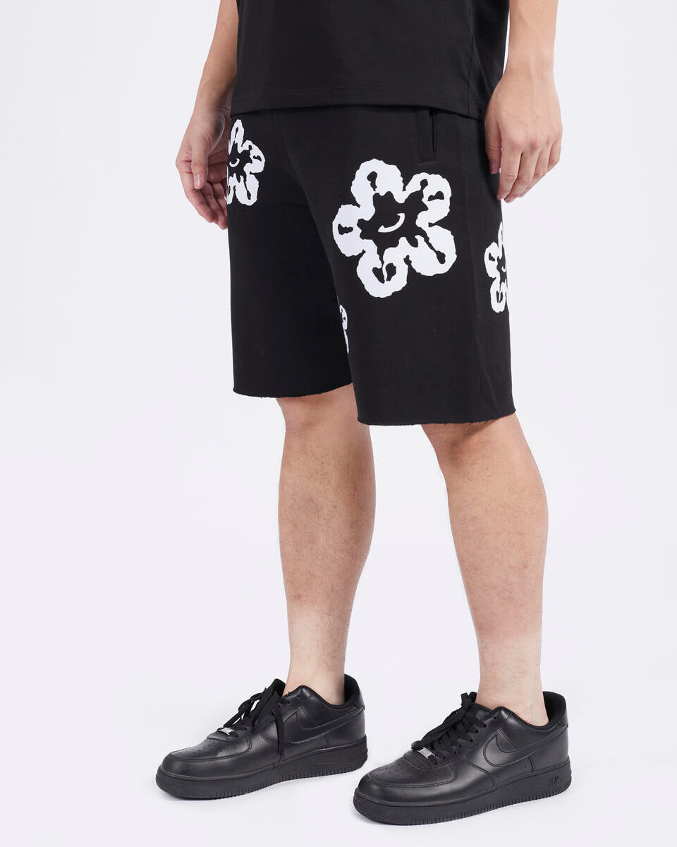 Roku Inseam Tear Drip Black Sorts