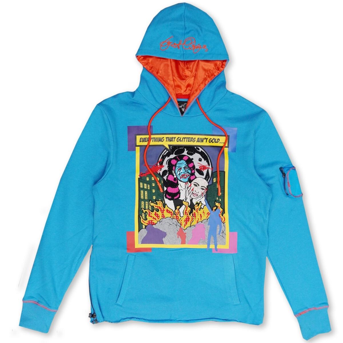 FROST FAKE GOLD FLEECE PULLOVER