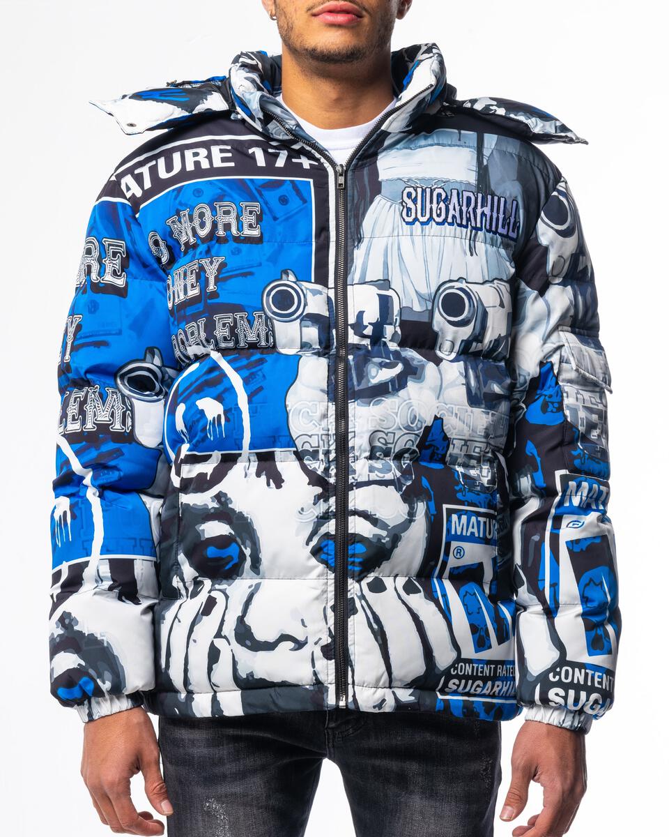 Money + Power B&B Puffer Jacket
