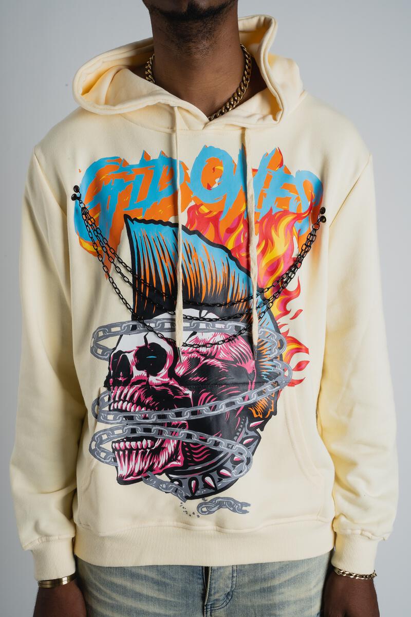 Charlie White Hoodie