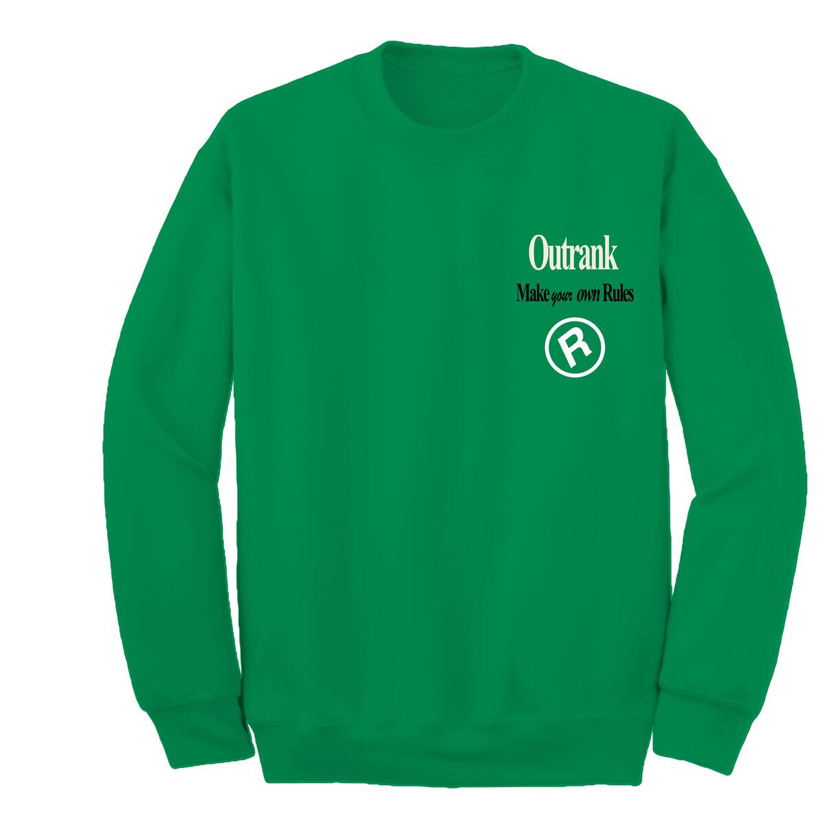 Make Your Own Rules Crewneck Fleece