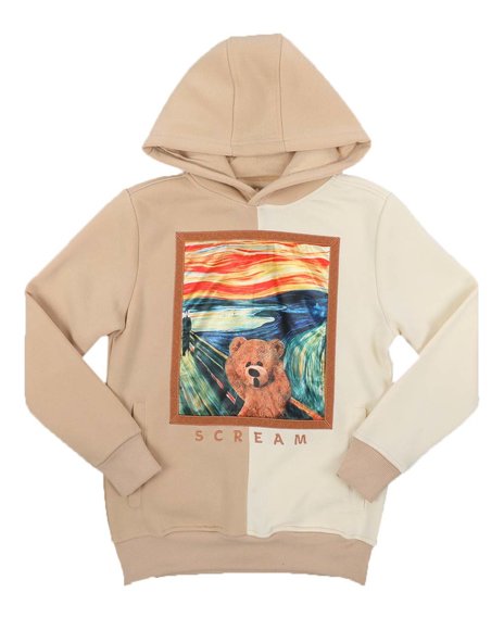 Scream Split Hoodie