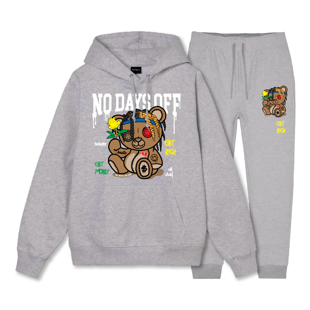 No Days Off Kids Hoodie Set