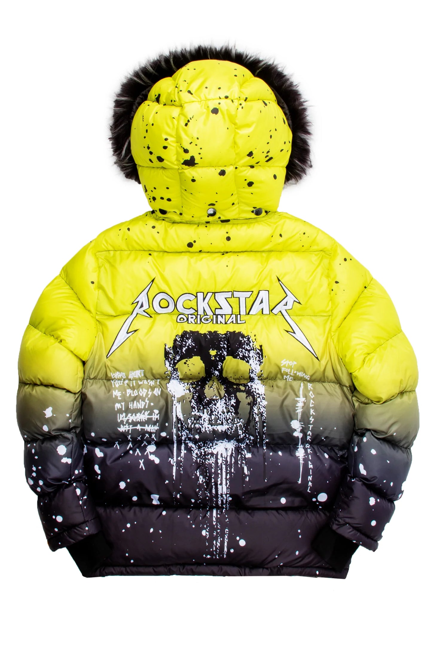 Curry puffer jacket-Black