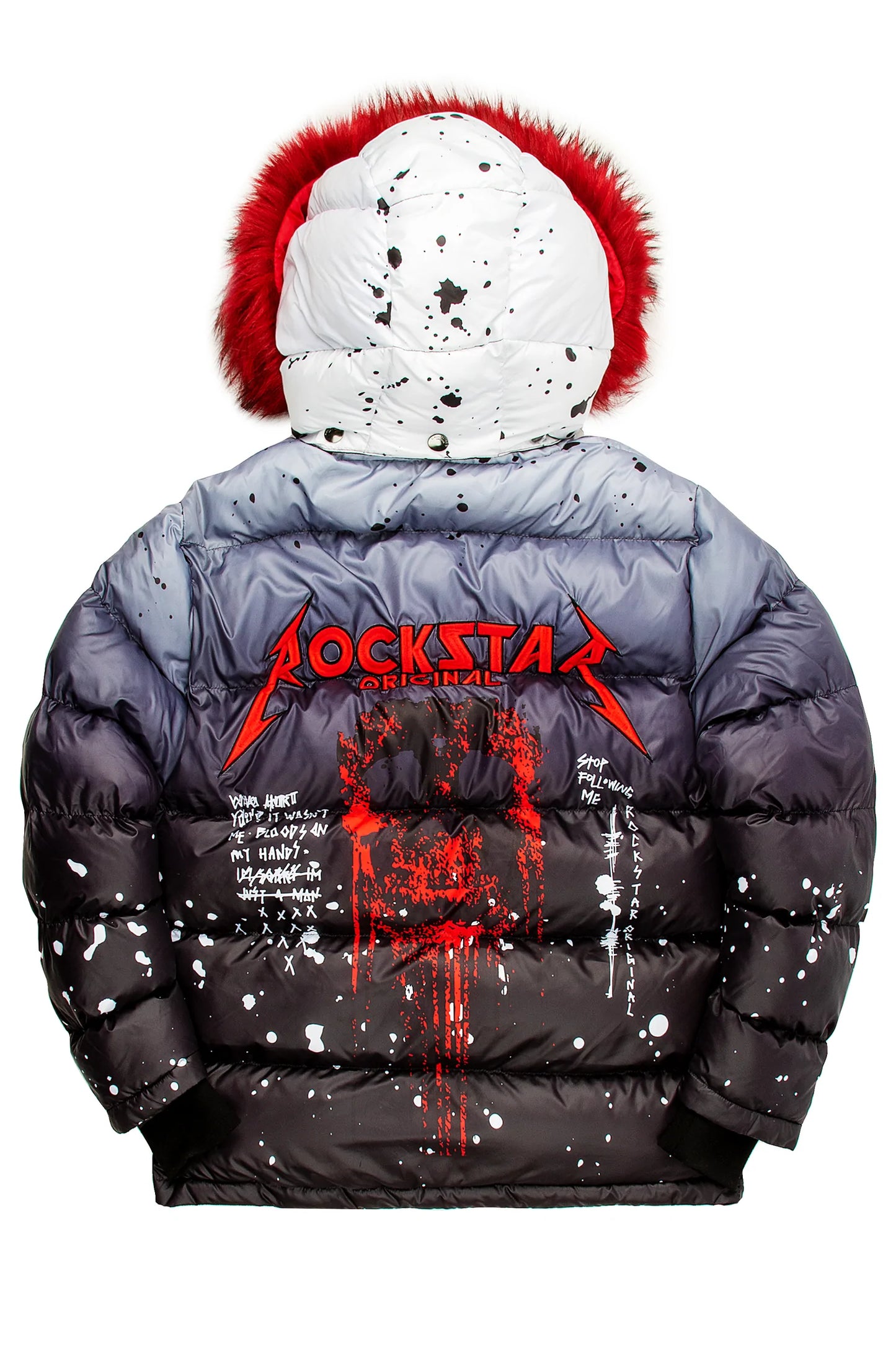 Curry puffer jacket-Black