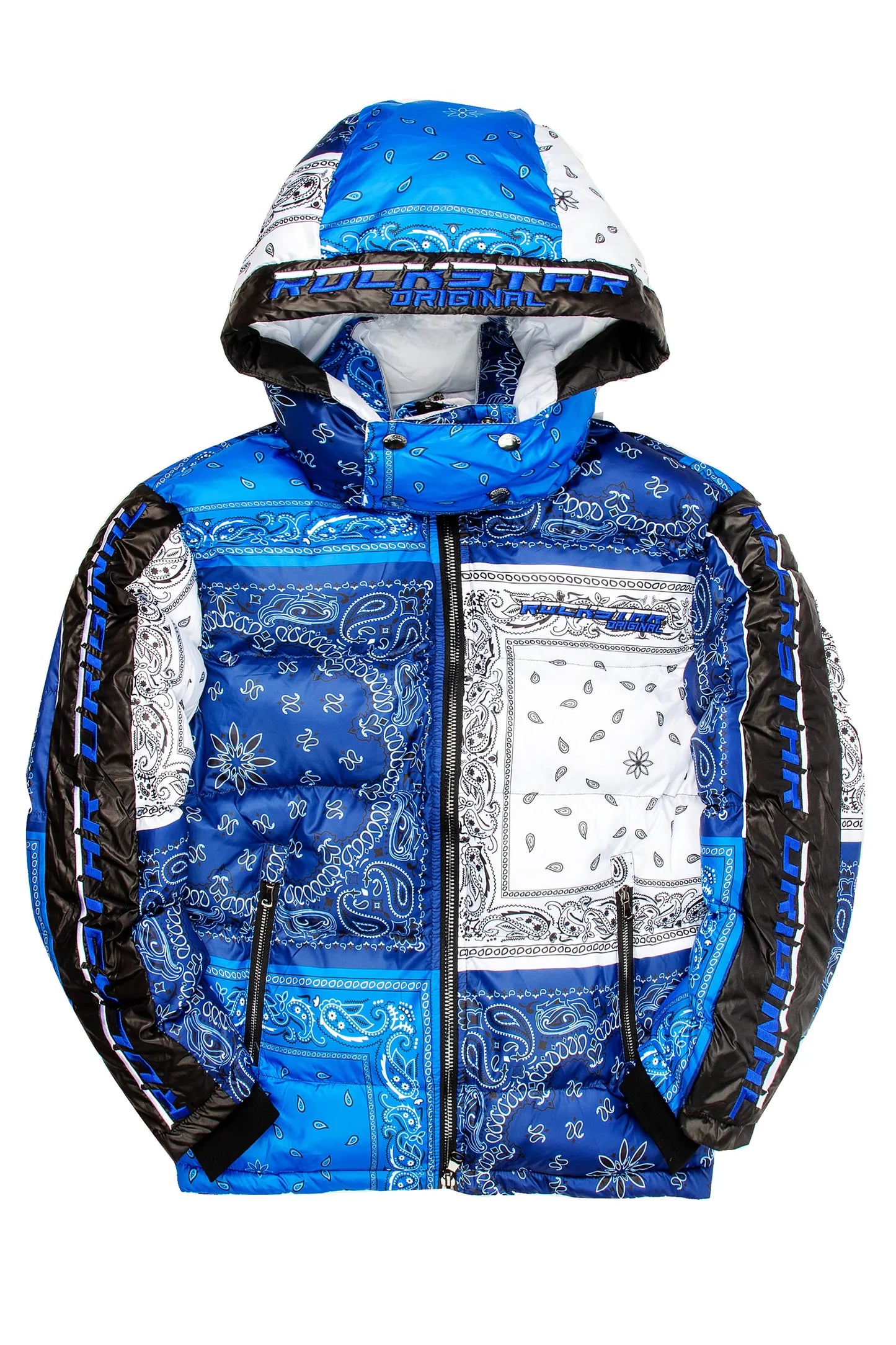 KYRO PUFFER JACKET- BLUE