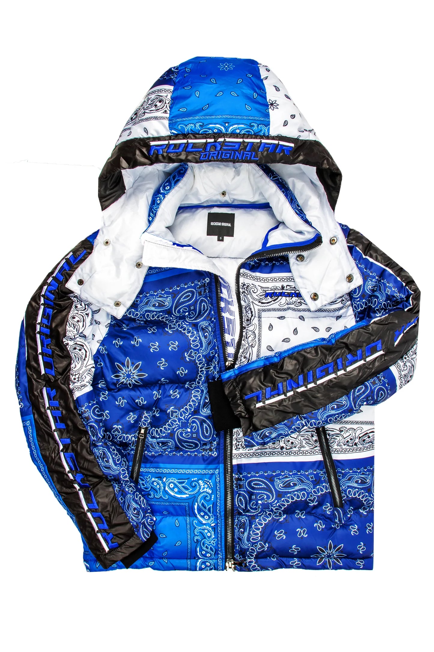 KYRO PUFFER JACKET- BLUE