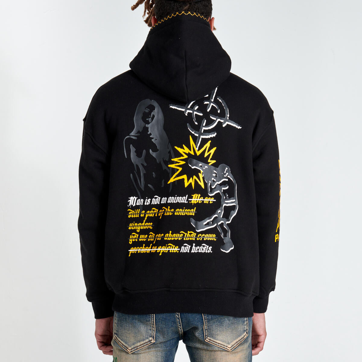 Sugarhill Black Scratch hoodie
