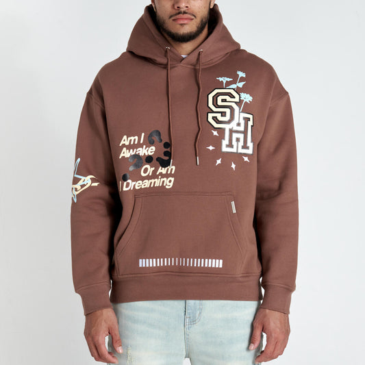 Sugarhill Paranoid Brown Hoodie