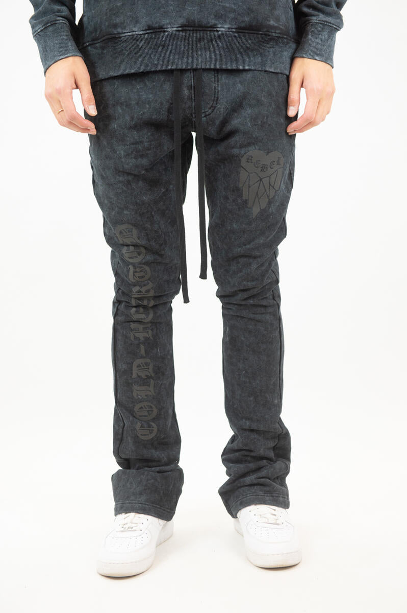 Rebel Minds Cold Hearted Stack Pants Set