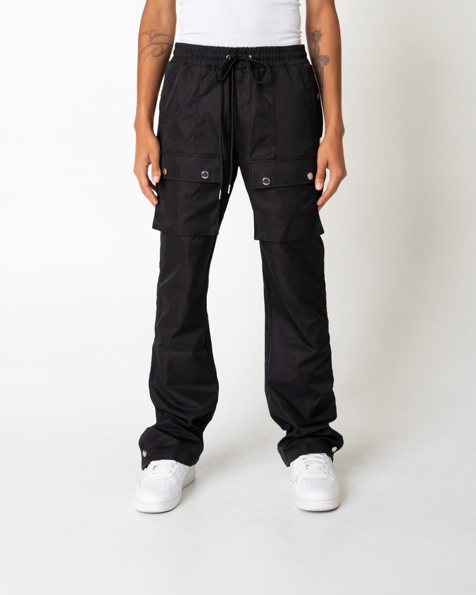 Eptm Snap Black cargo Pant