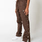 Eptm Snap brown cargo Pant