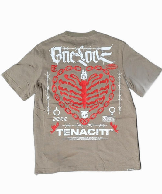 Tenaciti Steal Heart Brown Shirt