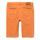 Makobi Shredded Twill Orange Shorts