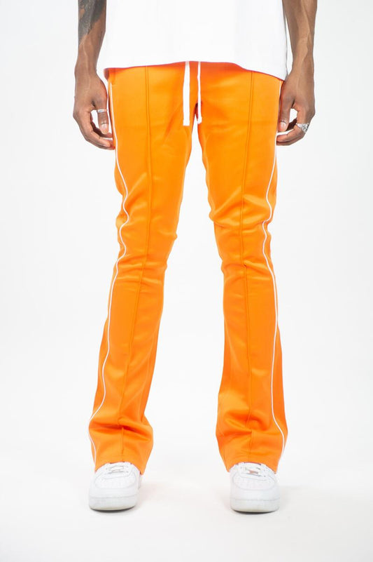 Rebel Mind Orange Stacked Sweat Pant