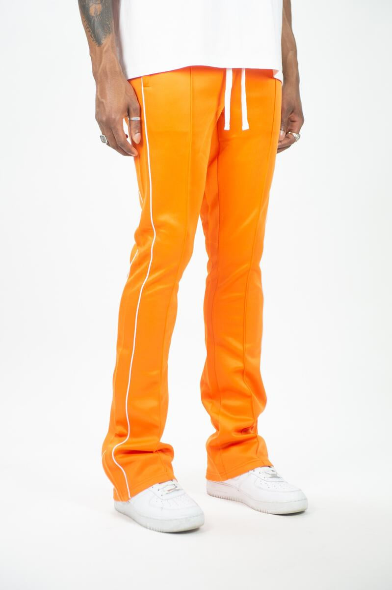 Rebel Mind Orange Stacked Sweat Pant