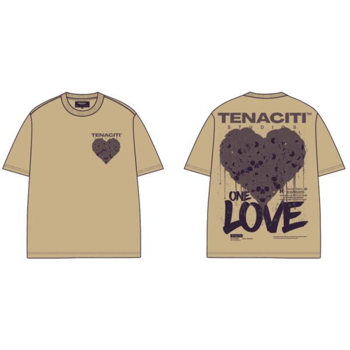 Tenaciti One Love Brown Shirt