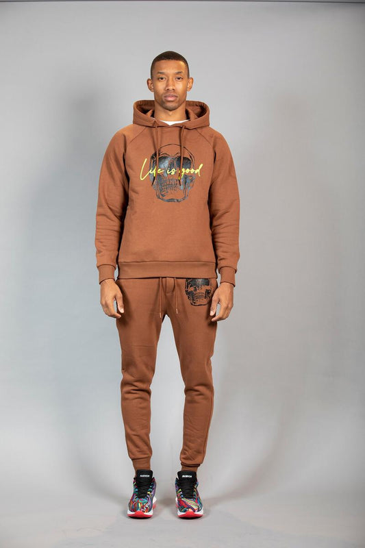 Ceca NY Life is Good Fleece Sweatsuit
