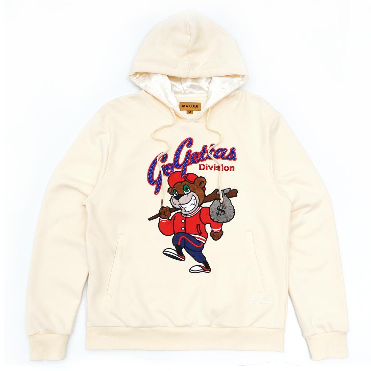 MAKOBI GO GETTAS HOODIE W/STONES