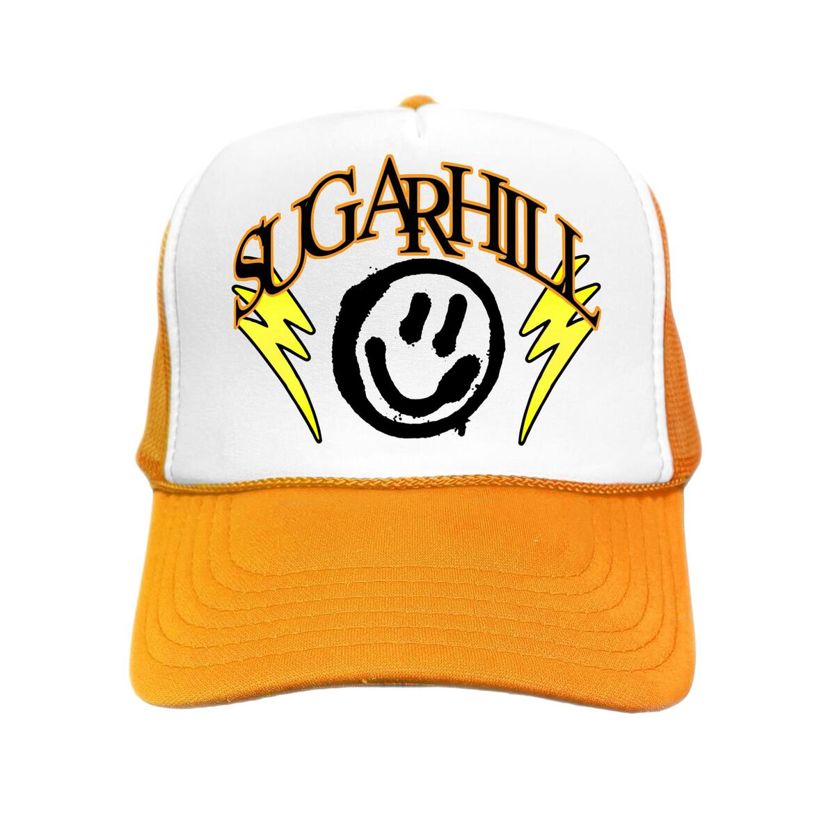 SINISTER TRUCKER HAT (ORANGE)