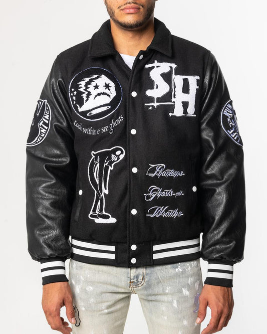 Ghost Letterman Jacket