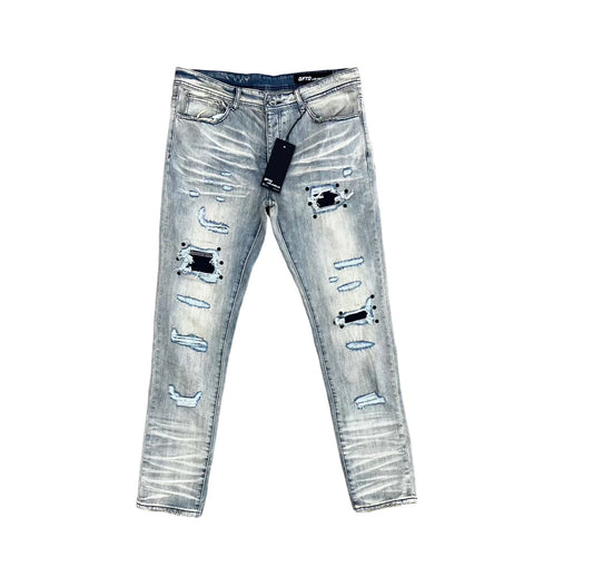 GFTD Blue ripped jeans