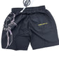 Politics Black Nylon Lined Spider Shorts